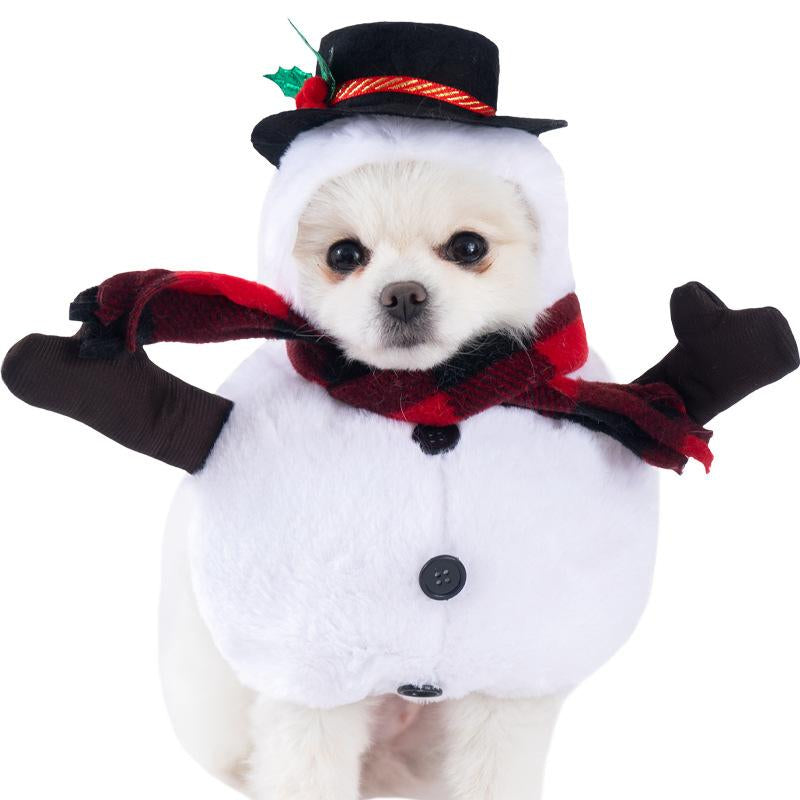 2025 New Funny Dog Costume with Pet Wig, Role Play Horror Costume with Knife, Creative Pet Costume Suitable for Small, Medium and Large Dogs, Cats and Puppies, Halloween Costume Funny