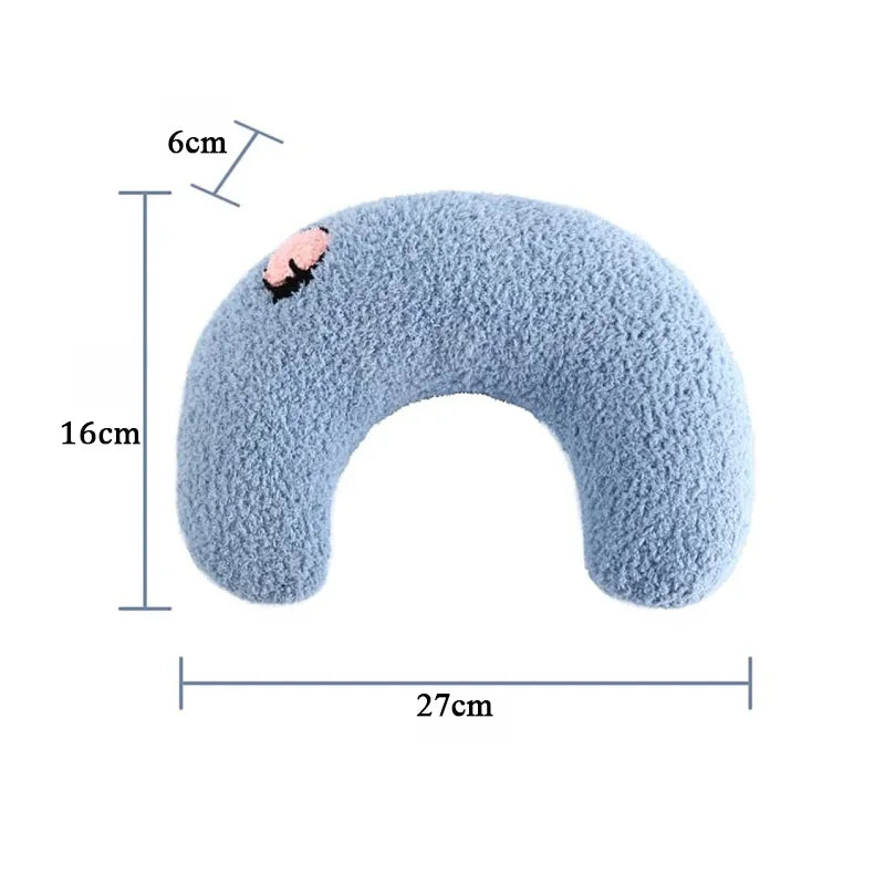 Pet Little Pillow Neck Protector Deep Sleep Fashion Puppy Kitten U-Shaped Pillow Dog Cat Headrest Sleeping Pillow Pet Supplies