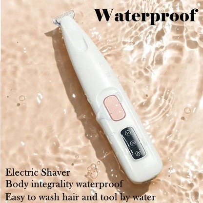 Pet Grooming Equipment Puppy Hairdressing Blades Cat Paw Electric Shaver Dog Trimmer Clipper Hair Cutting Tool with LED Light