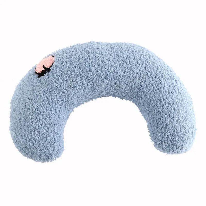 Pet Little Pillow Neck Protector Deep Sleep Fashion Puppy Kitten U-Shaped Pillow Dog Cat Headrest Sleeping Pillow Pet Supplies